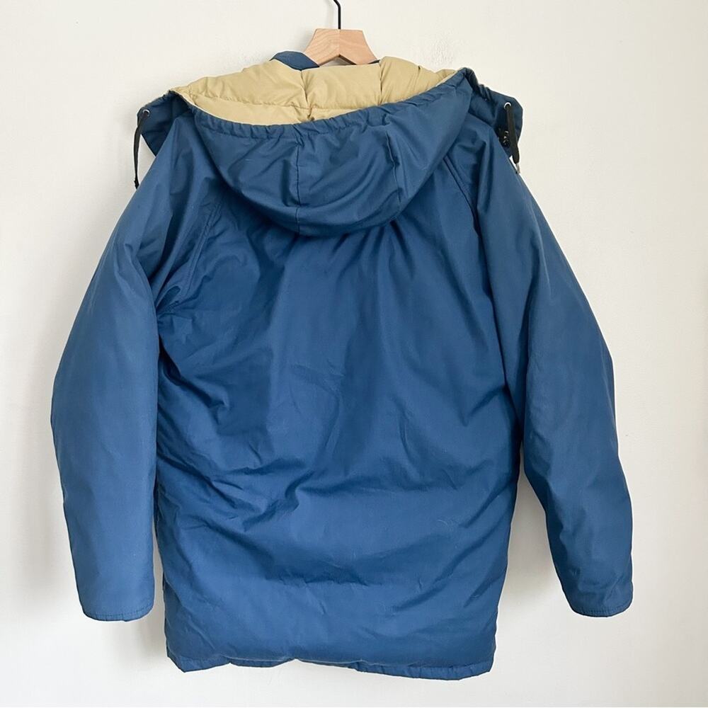 Woolrich Vintage Down Puffer Coat Blue Size M - Picture 8 of 12